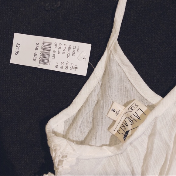 sheer crop top - Picture 4 of 4